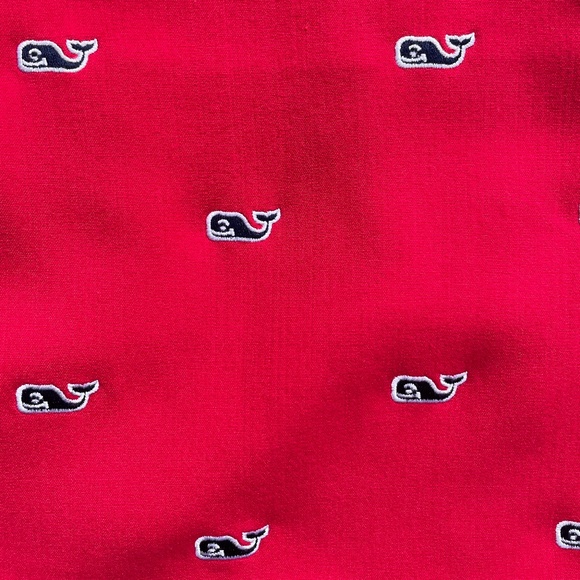 NWT GIRLS Vineyard Vines Bright Red Embroidered Skirt Size 3T - Picture 3 of 7